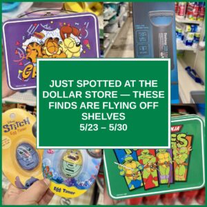 Just Spotted at the Dollar Store — These Finds Are Flying Off Shelves (5/23 – 5/30)
