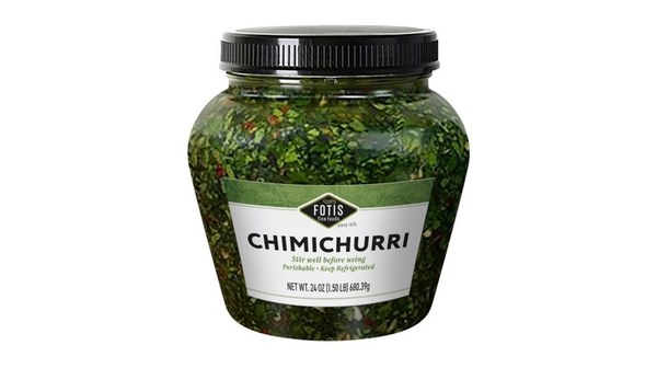 Fotis Fine Foods Chimichurri Sauce — 24 oz Argentinian-style herb sauce