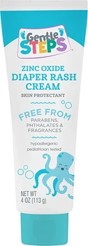 Gentle Steps Zinc Oxide Diaper Rash Cream, 4 oz