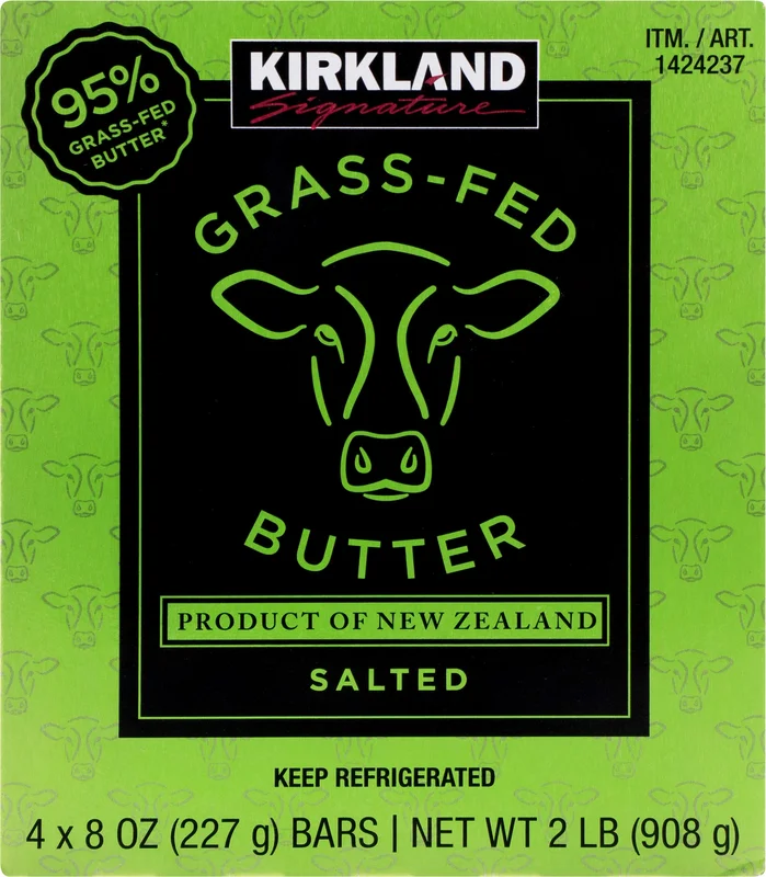 Kirkland Signature Grass-Fed Butter