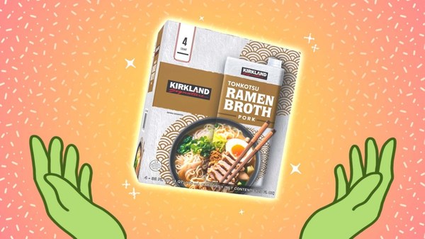 Kirkland Signature Tonkotsu Pork Ramen Broth 4-pack
