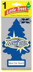 Little Trees X-tra Strength Car Air Freshener, New Car, 1 ct