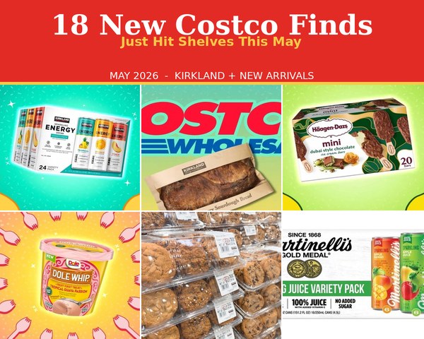 18 New Costco Finds That Just Hit Shelves This May 2026 - hero collage