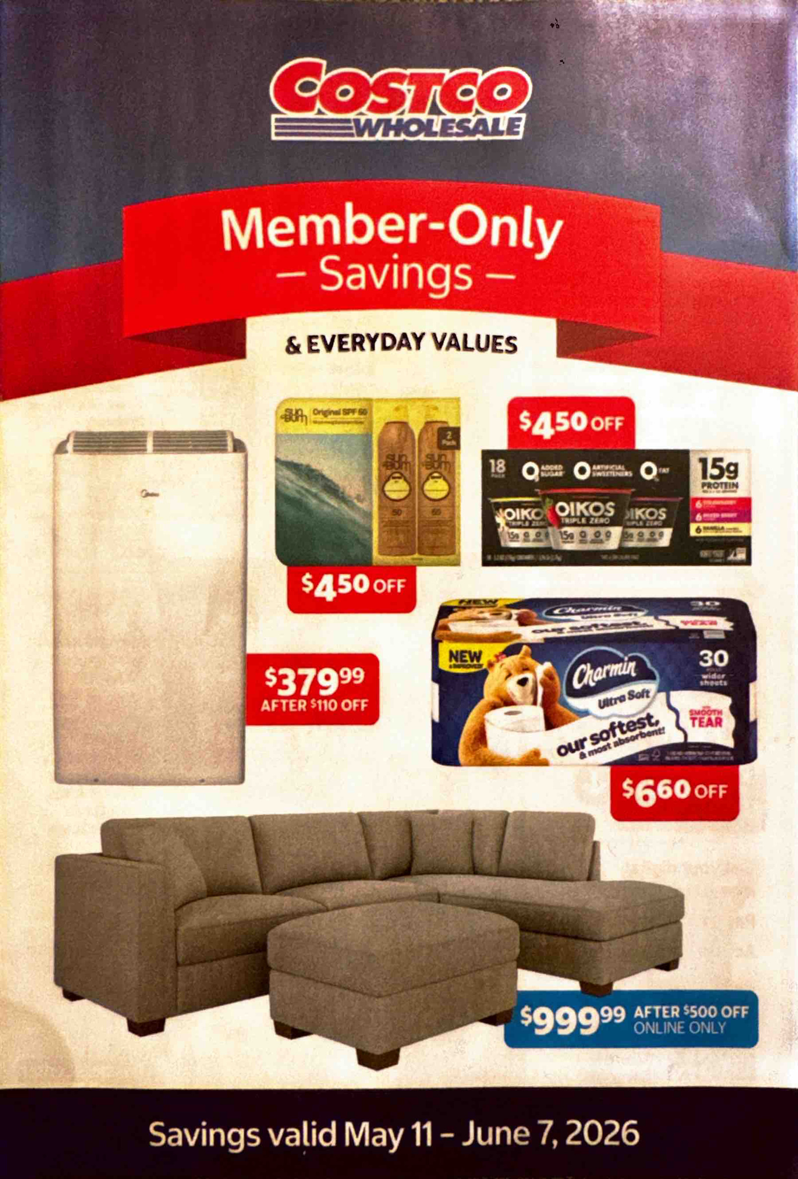 Costco May 2026 Coupon Book page 1