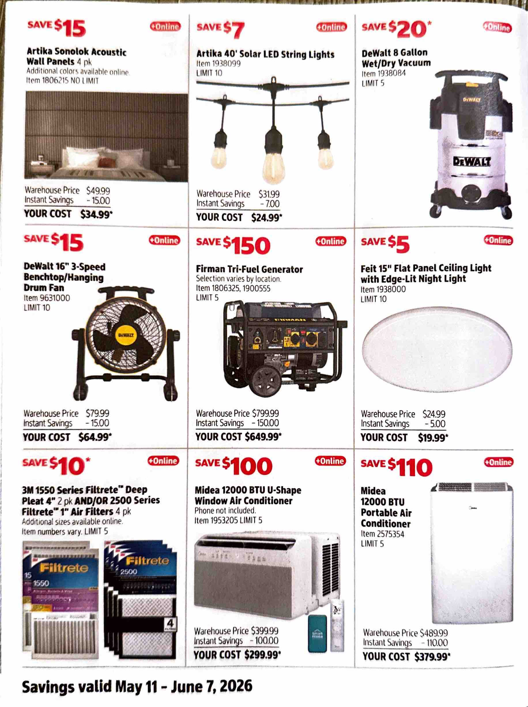 Costco May 2026 Coupon Book page 8