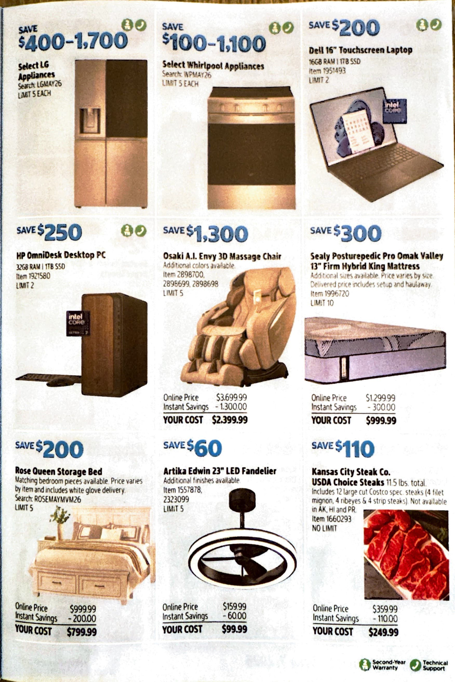 Costco May 2026 Coupon Book page 13