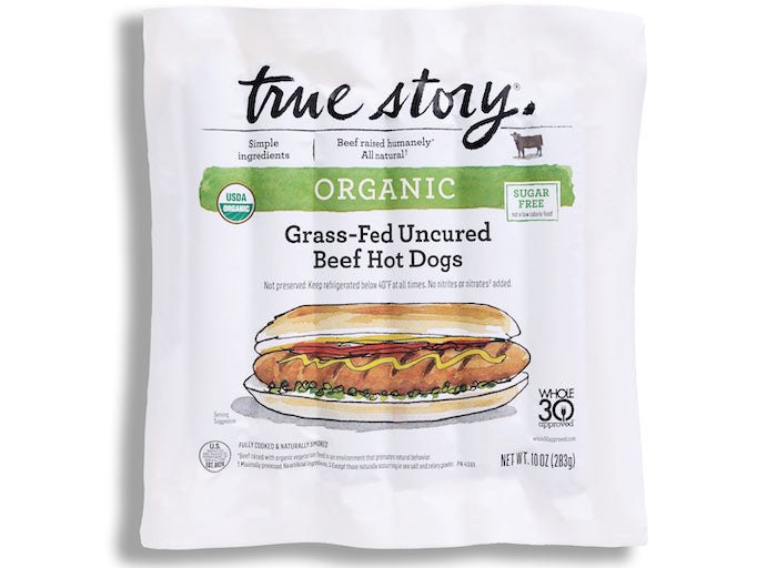 Costco True Story Grass-Fed Hot Dogs — May 2026