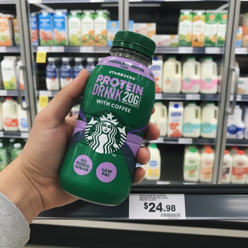 Starbucks Coffee and Protein Shakes