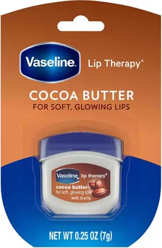 Vaseline Lip Therapy Cocoa Butter Mini Lip Balm, 0.25 oz