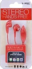 Vibe Hands-Free Earbuds with Mic, Assorted