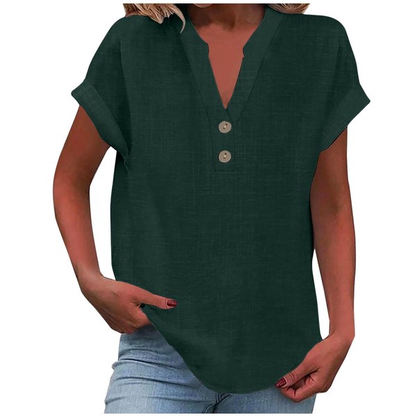 Chicall Cotton Linen Shirt - $14