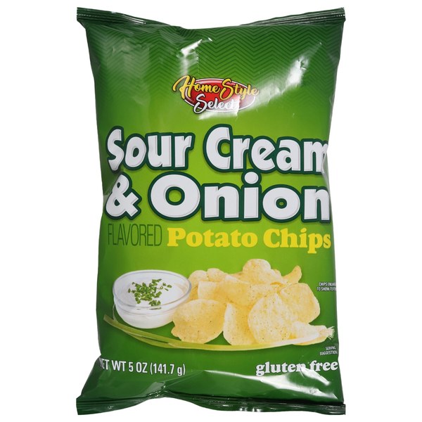 Home Style Select Sour Cream and Onion Chips - $1.25