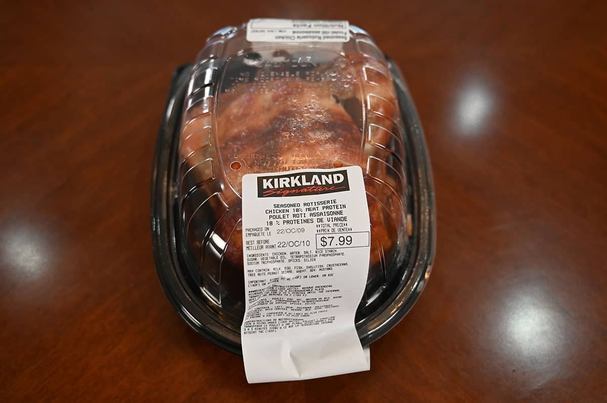 Kirkland Signature Rotisserie Chicken (Whole) from Costco's deli rotisserie