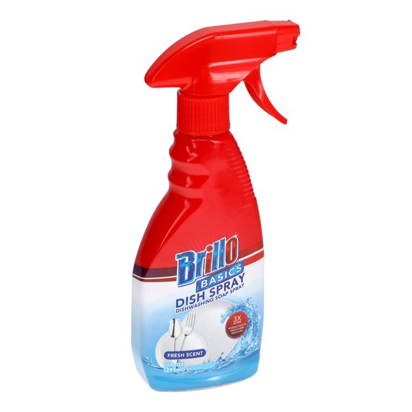Brillo Basics Dishwashing Soap Spray - <$2 - Dupe of Dawn Powerwash