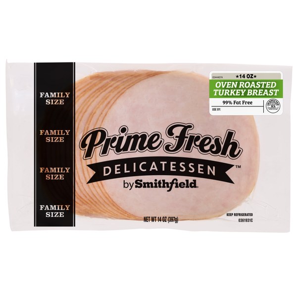 Prime Fresh Delicatessen Oven Roasted Turkey Breast