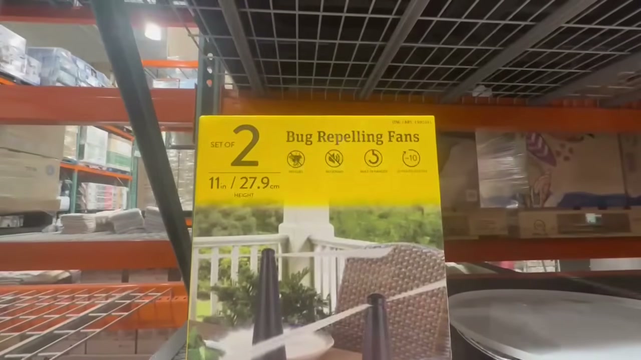 Costco August clearance item 49: Bug Repelling Fans (set of 2)