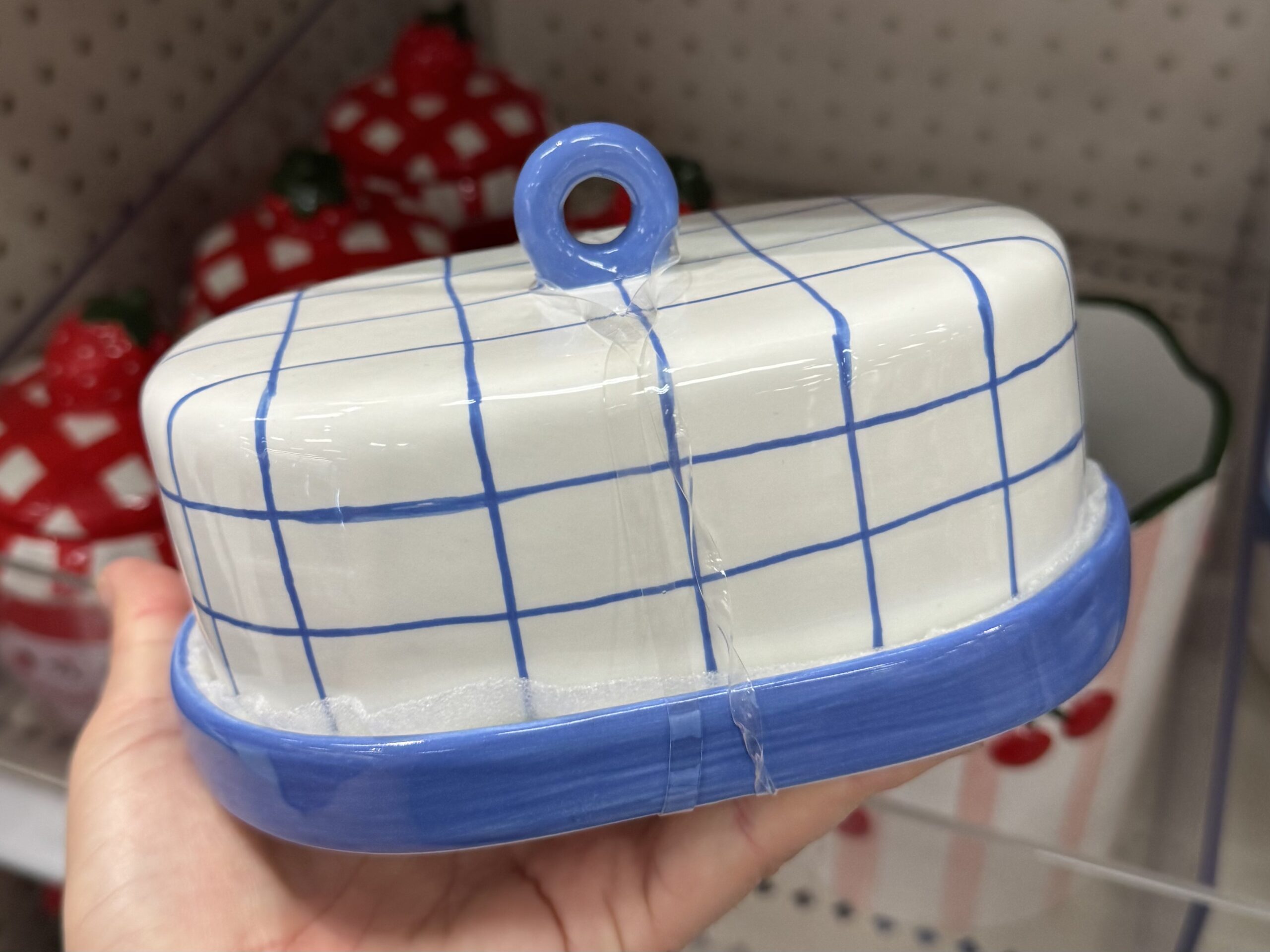 Bullseye's Playground Butter Dish - in store