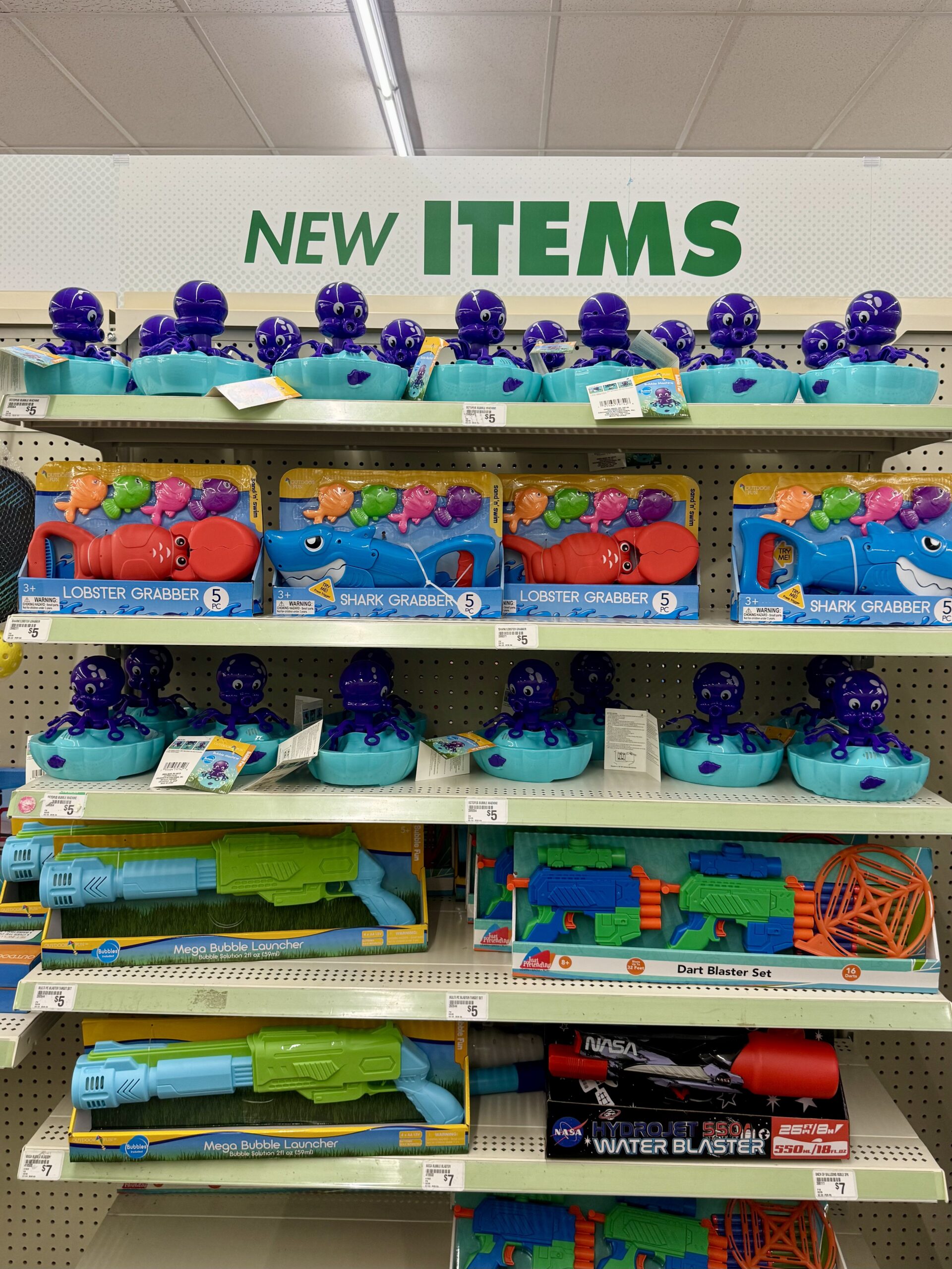 Outdoor Fun Toys - in store