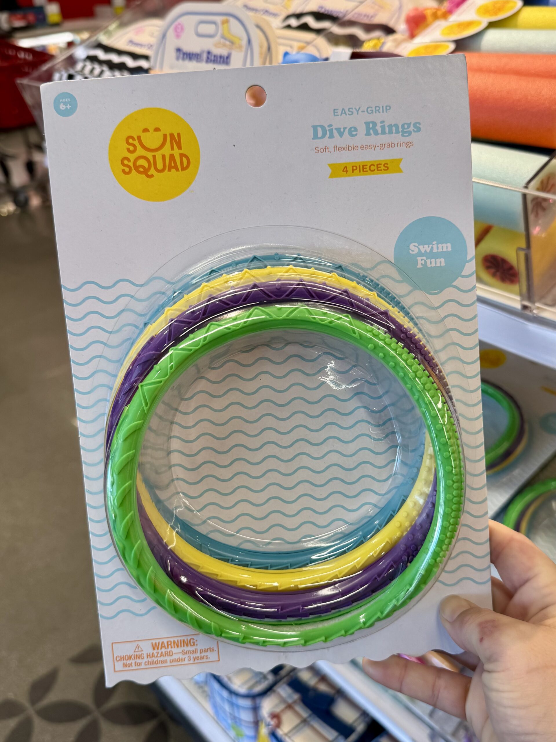 Sun Squad Dive Rings - in store