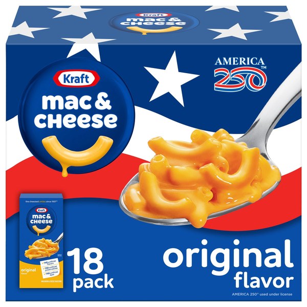 Craft Macaroni & Cheese (18-pack) - $10.96