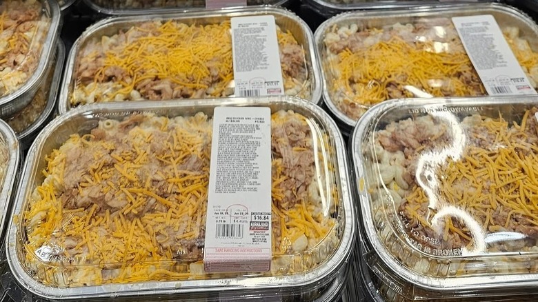 Kirkland Signature BBQ Chicken Mac and Cheese with Bacon - Costco deli case 2026 launch