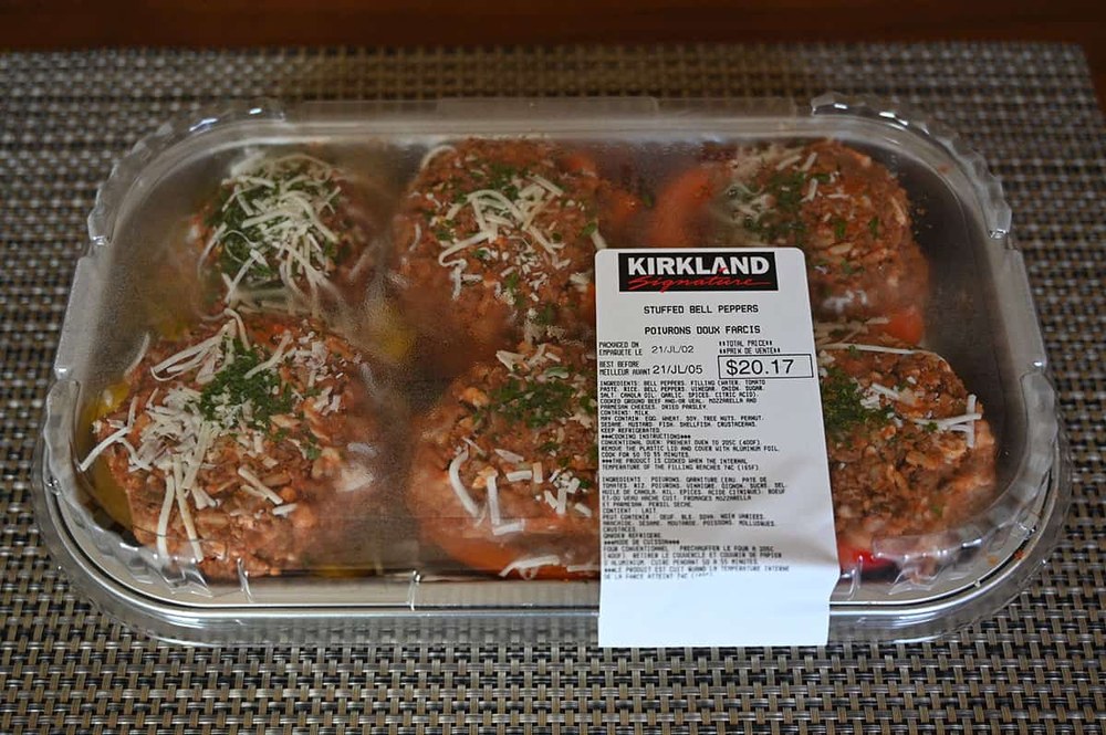 Kirkland Signature Stuffed Bell Peppers — Costco prepared meal