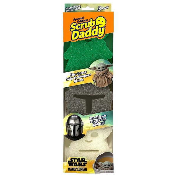 3. Scrub Daddy “The Mandalorian” (Star Wars Collaboration) – $1.61 each