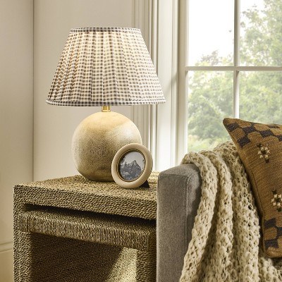 Target Room Essentials Gingham Accent Lamp - $20.00