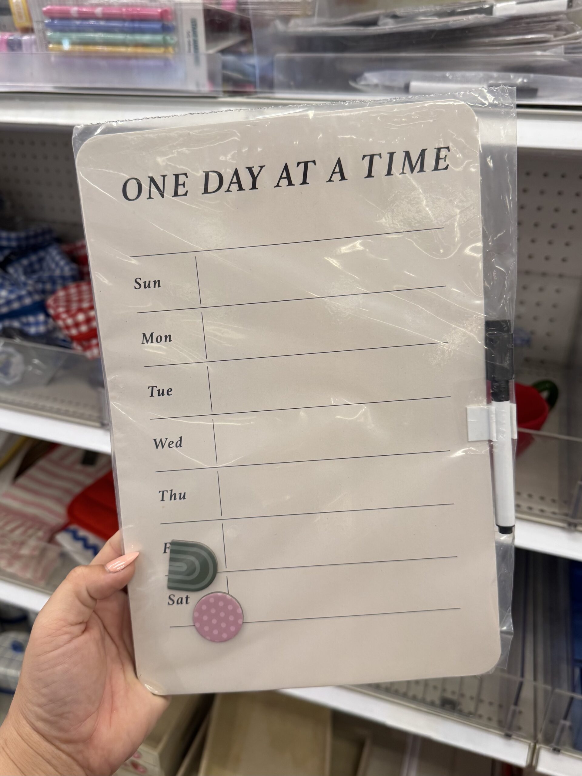 Weekly Desktop Planner Blue - Bullseye's Playground™ - in store