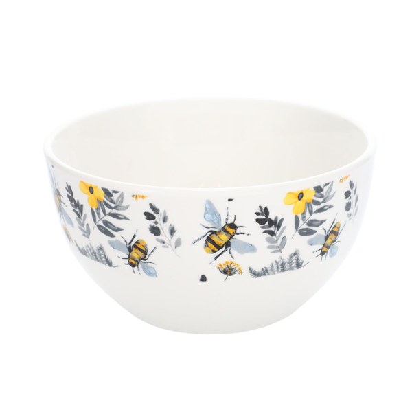 Royal Norfolk Ceramic Bee Bowls, 5.5 in. - $1