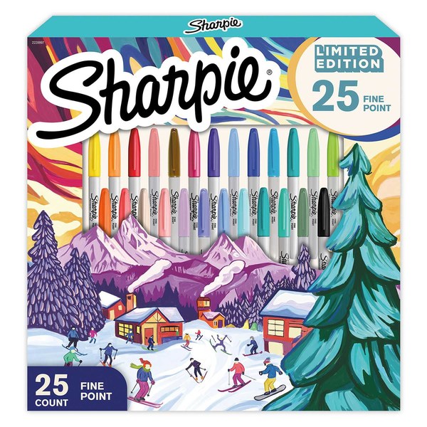 4. Sharpie Assorted Pack – $7.91 (Staples sells same pack for $32)