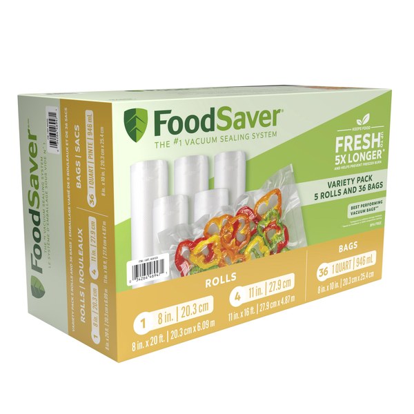 FoodSaver Vacuum Sealing System Variety Pack - $30 - $9.97 (67% off)