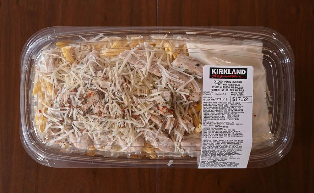 Kirkland Signature Chicken Alfredo with Penne — Costco prepared meal