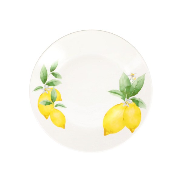 Royal Norfolk Lemon-Printed Glass Coolers + Plates - $1.50
