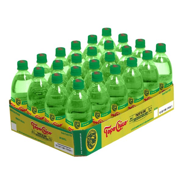 5. Topo Chico Mineral Water (Twist of Lime & Sparkling) – $17 (was $31)