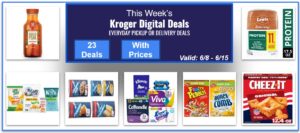 Kroger Weekly Digital Coupons (Pick Up Or Delivery Deals)