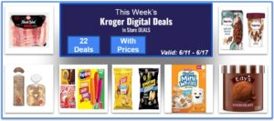 Kroger Weekly Digital Deals For You (In Store DEALS)