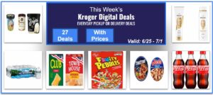 Kroger Weekly Digital Deals For You (In Store DEALS)