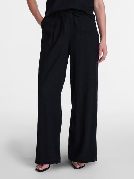 Temofon Wide-Leg Linen-Blend Pants - $15