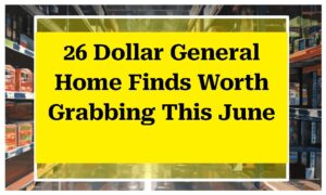 26 Dollar General Home Finds Worth Grabbing This June