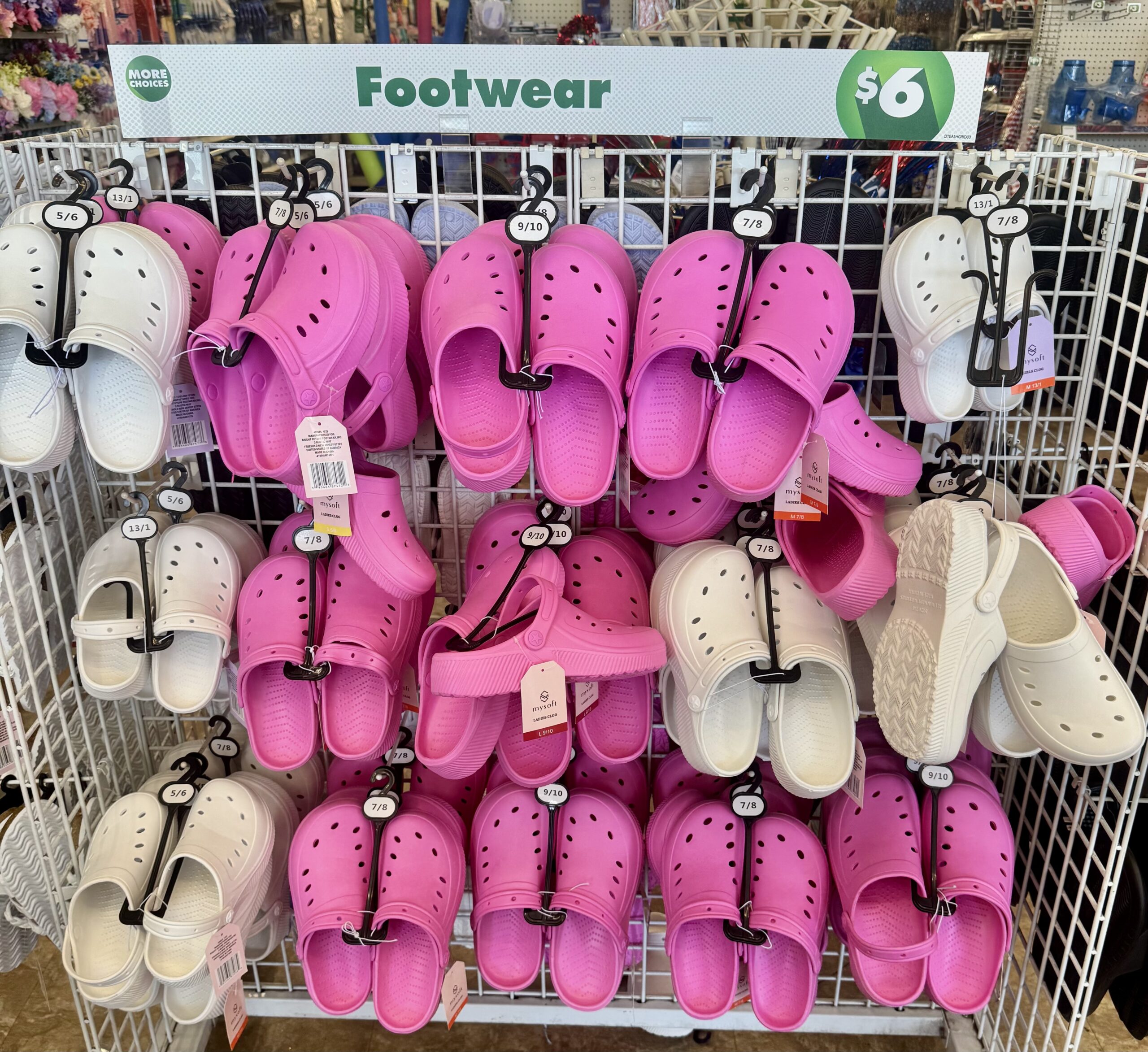 Mysoft Ladies Clog, Assorted Colors, 2-pc Pack. - in store