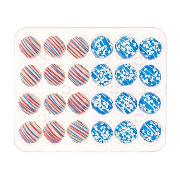 Member's Mark Patriotic Cake Balls (24-ct) — $19.67