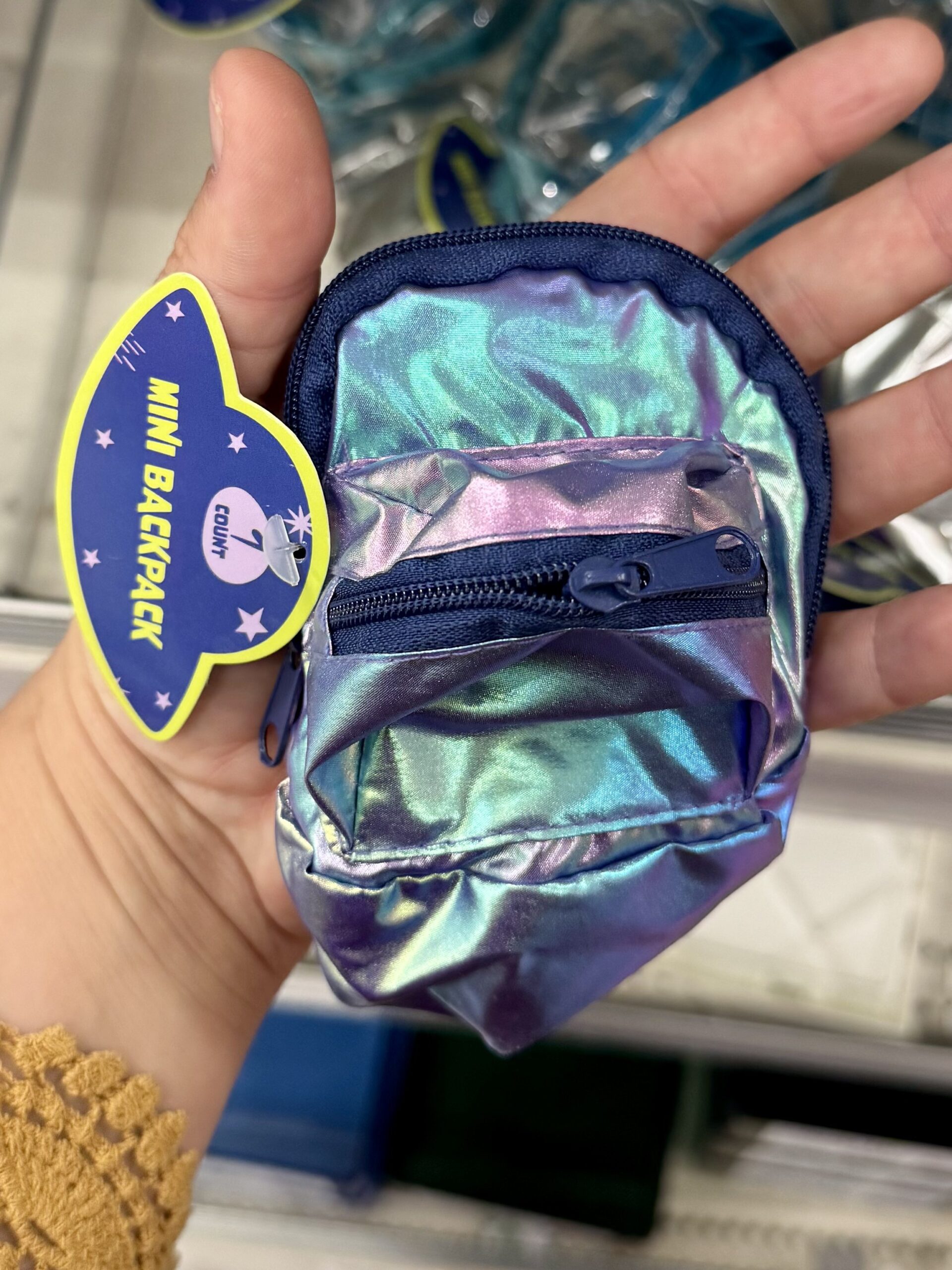 Mini Backpack Bag Charms Clear - Bullseye's Playground™ - in store