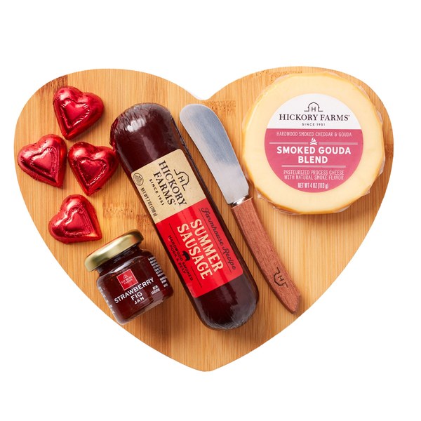 Hickory Farms Traditional Gift Box / Charcuterie Board Gift Set – Pricing Varies