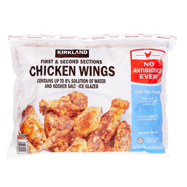Kirkland Signature Crispy Wings (chicken)