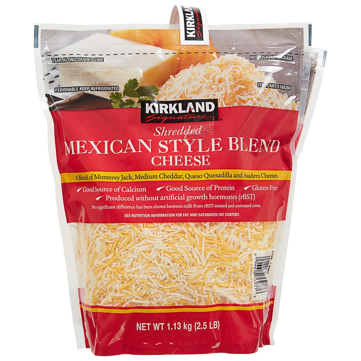 Kirkland Signature Mexican-Style Four-Cheese Blend