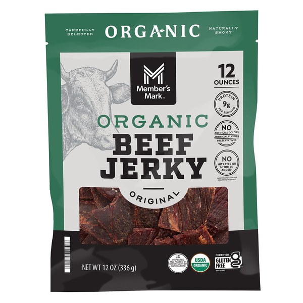 Member's Mark Original Organic Beef Jerky (12 oz) — $15.98