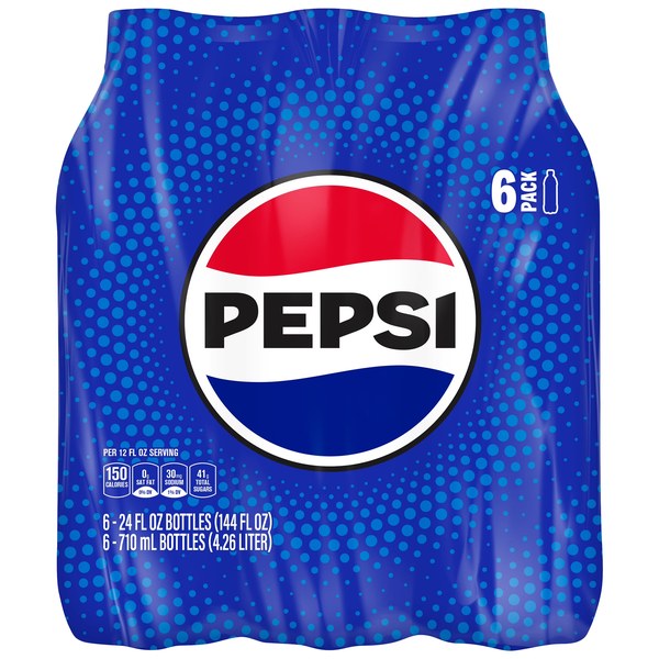 Pepsi-Cola 6-Pack Bottles