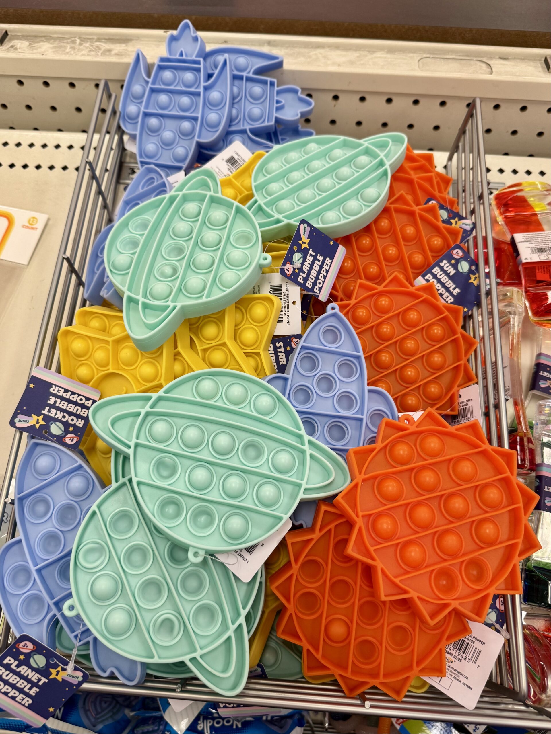 Shaped Bubble Popper Planet - Bullseye's Playground™ - in store