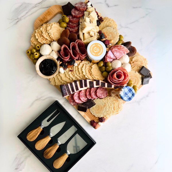 Platterful Charcuterie Kit (Board Not Included or With Board & Knife) – Pricing Varies